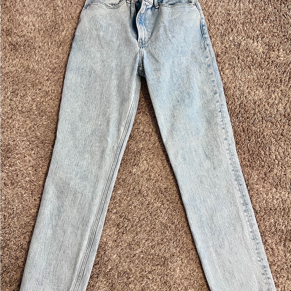 Abercrombie & Fitch Light Blue Straight Leg Jeans
